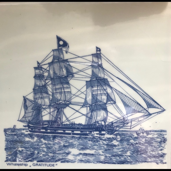 4 Delft ceramic tiles made in Holland - Picture 4 of 5